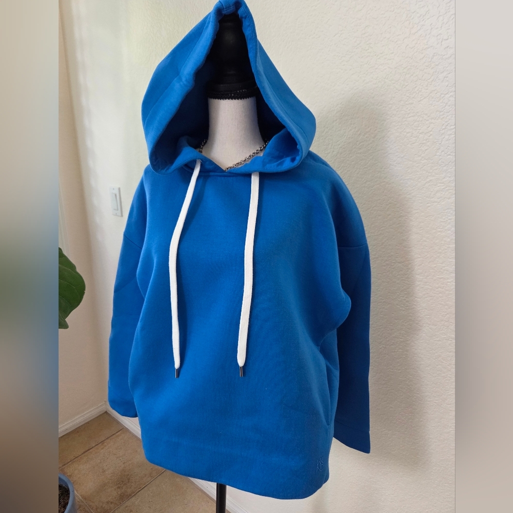 MaxMara Vibrant Blue Men's Hoodie Sweater
